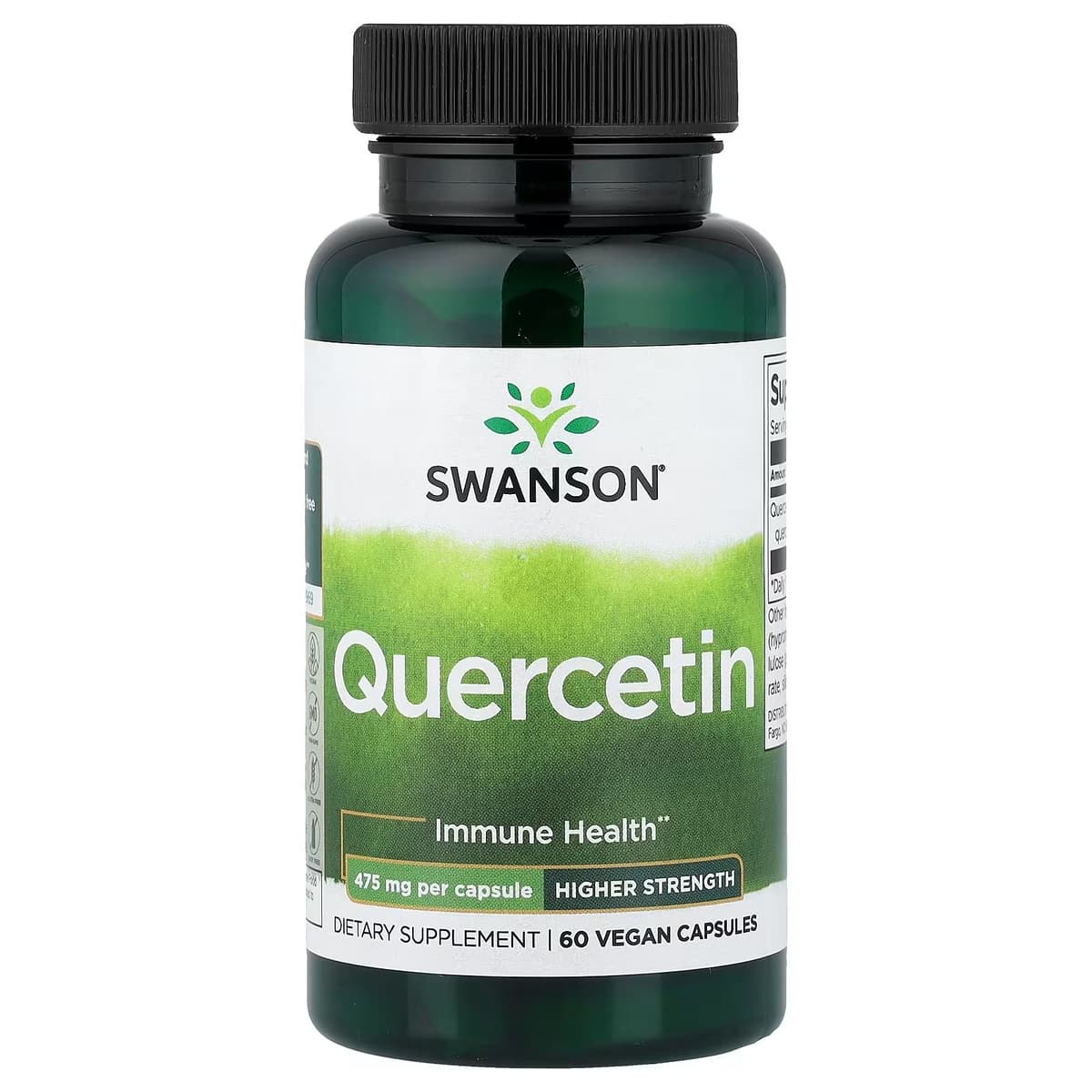 Swanson - Quercetin, 475mg High Potency - 60 Vcaps
