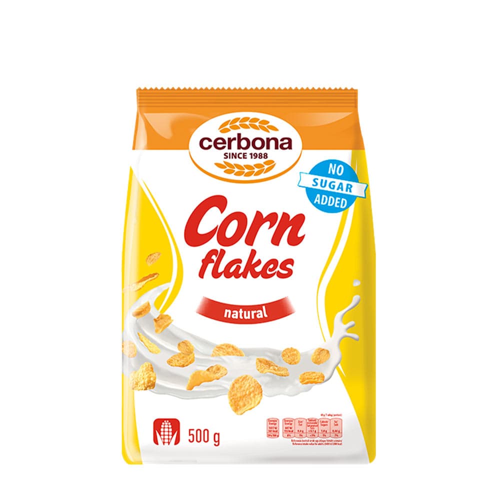 Cerbona - Corn Flakes – Cerbona förpackning