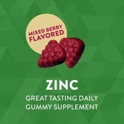 Nature'S Way - Zinc Gummies (Mixed Berry - 120 Gummies