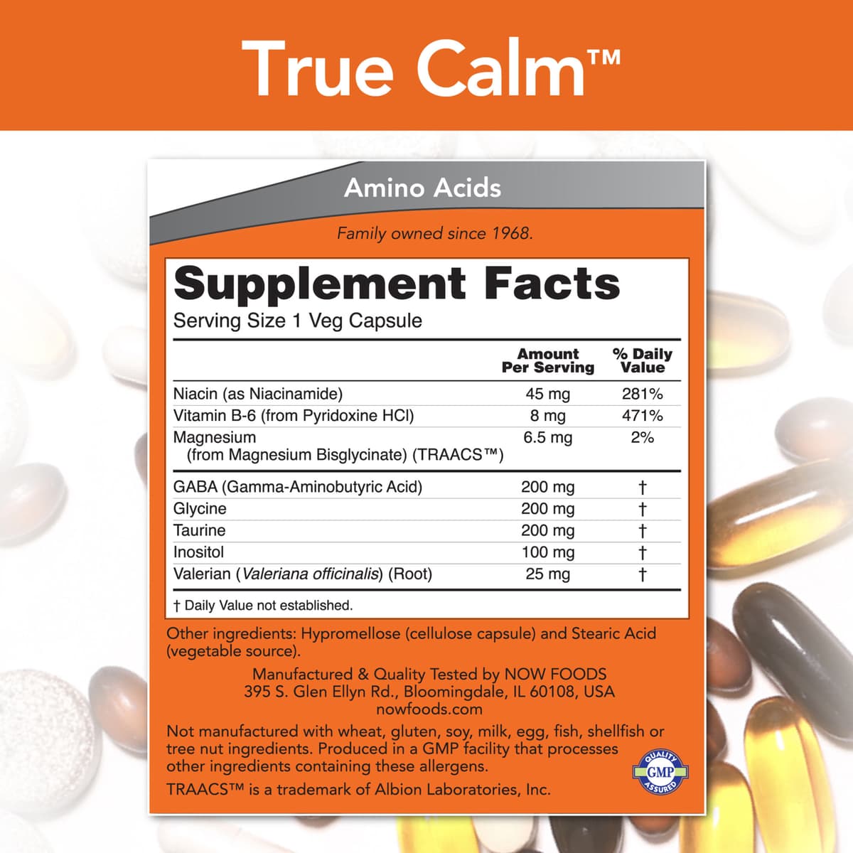 NOW Foods - True Calm - 90 Vcaps