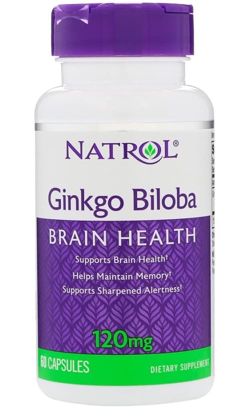 Natrol - Ginkgo Biloba - 60 Caps