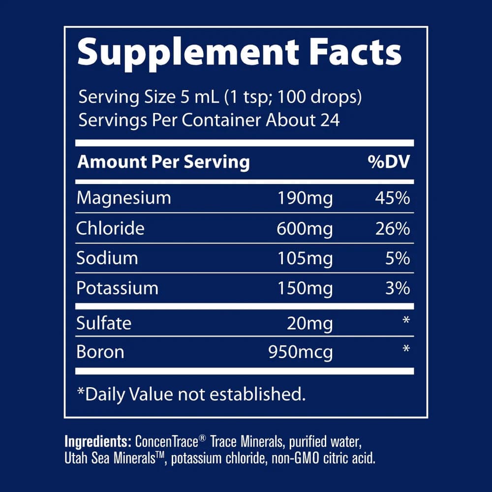 Trace Minerals - KETO Electrolyte Drops - 118ml