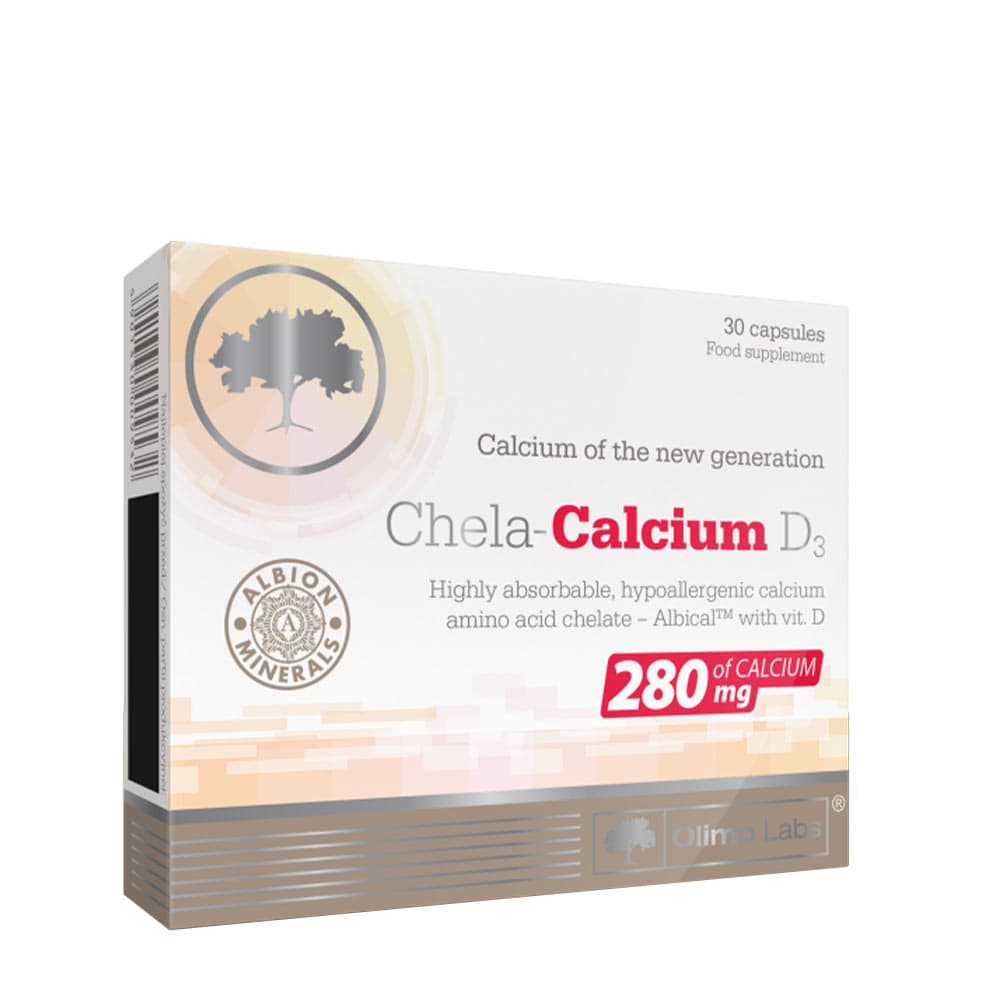 Olimp Labs - Chela-Calcium D3 - 30 Caps – Olimp Labs förpackning