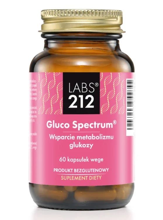 Labs 212 - Gluco Spectrum - 60 Caps – LABS 212 förpackning