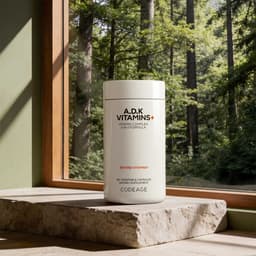 Codeage A D K Vitaminer+ - 180 Vcaps - 180 Vegetabilske Kapsler