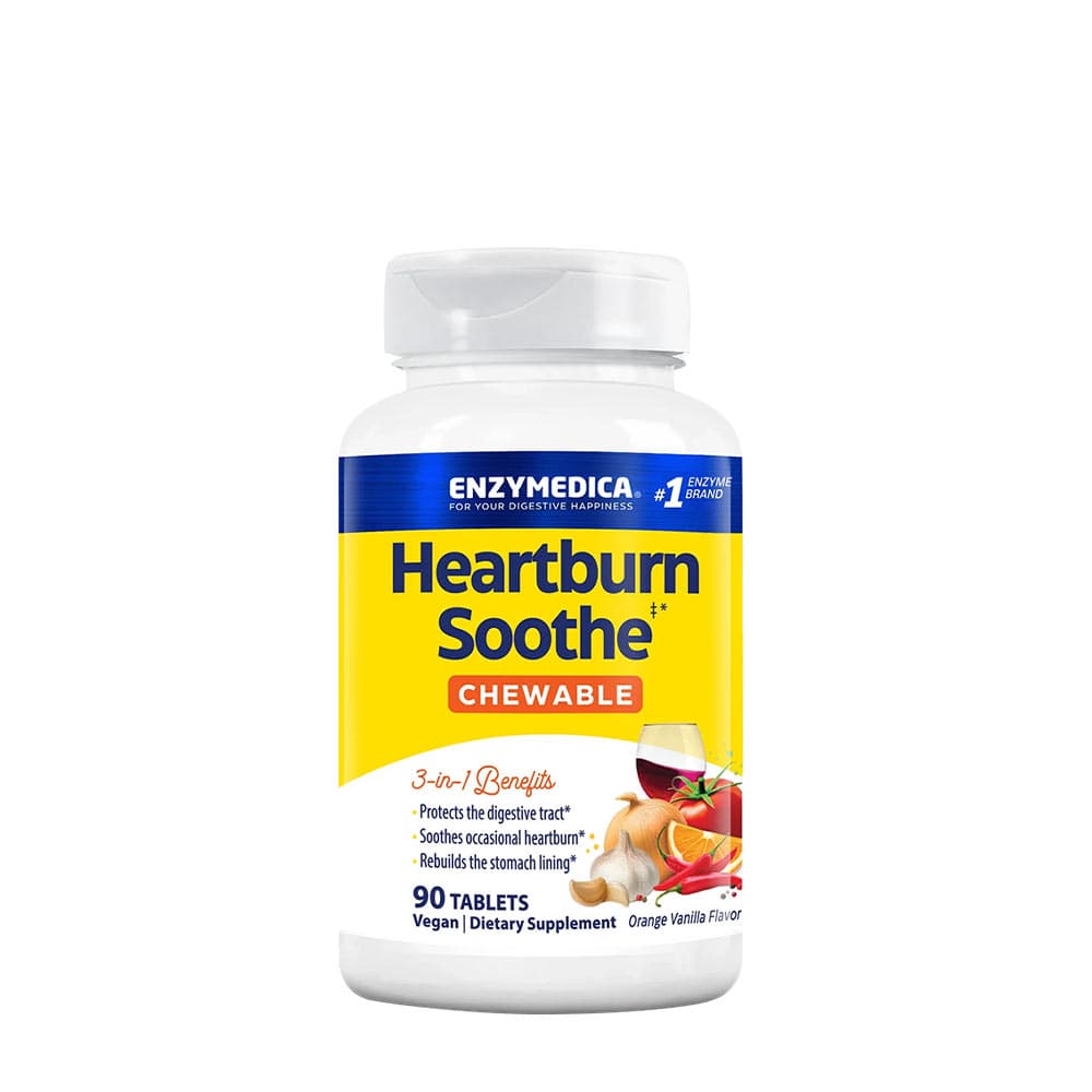 Enzymedica - Heartburn Relief (Vanilla-Orange - 108 Gummies) – Enzymedica förpackning