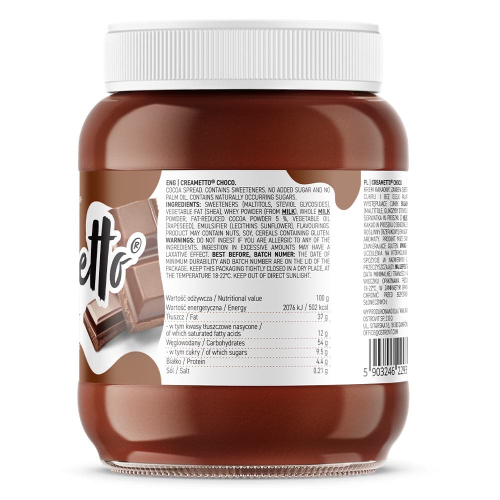 Ostrovit - Creamy Chocolate - 350g (KORT DATUM 2026-10-11)