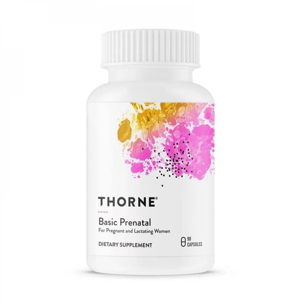 Thorne - Basic Prenatal - 90 Caps – Thorne förpackning