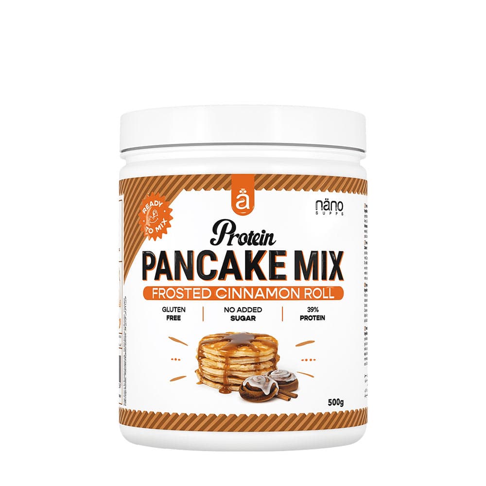 Nanosupps - Protein Pancake Mix - Frosted Cinnamon Roll - 500g