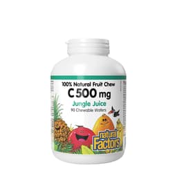 Natural Factors - Vitamin C 500mg 100% Natural Fruit Gummies