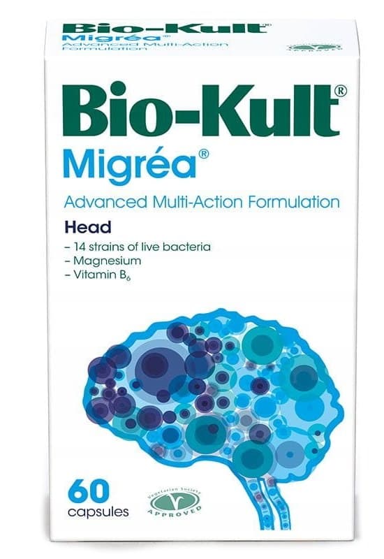 Bio-Kult - Migréa - 60 Caps – Bio-Kult förpackning