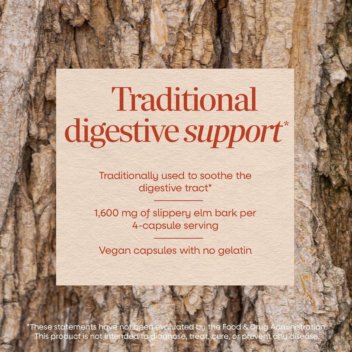 Nature'S Way - Slippery Elm Bark - 100 Caps