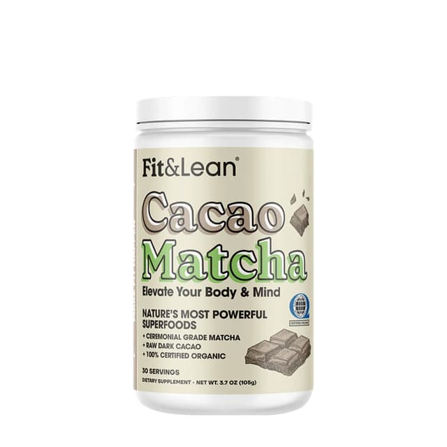 Fit & Lean - Cacao Matcha - 105g – Fit & Lean