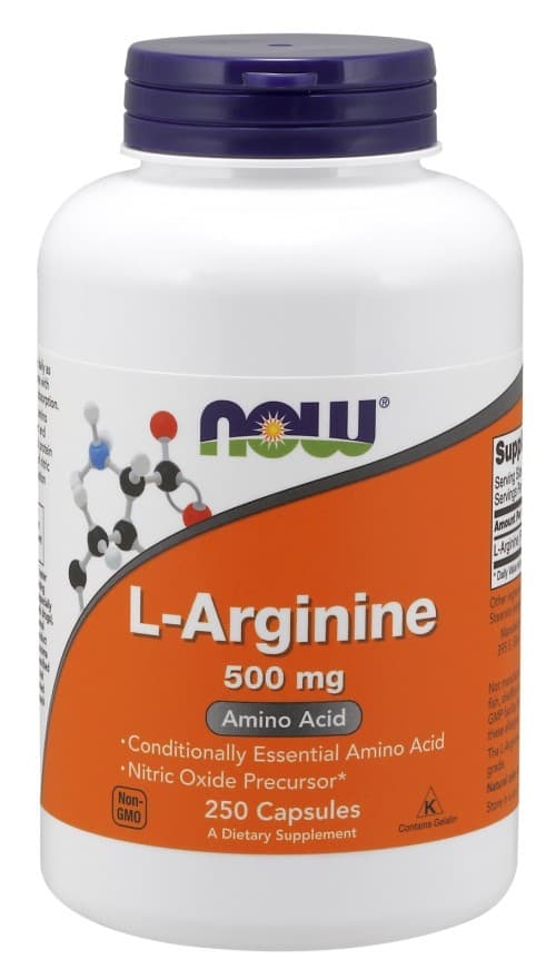 Now Foods - L-Arginine – NOW Foods förpackning