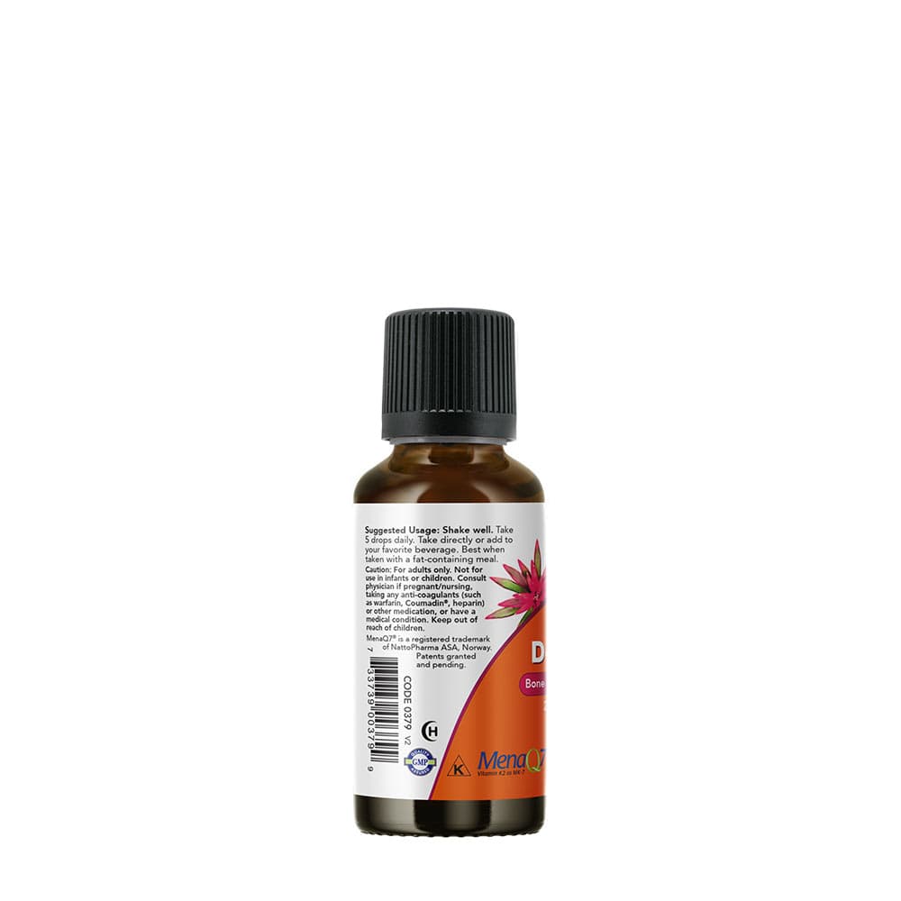 NOW Foods - Liquid D-3 & MK-7 - 30ml