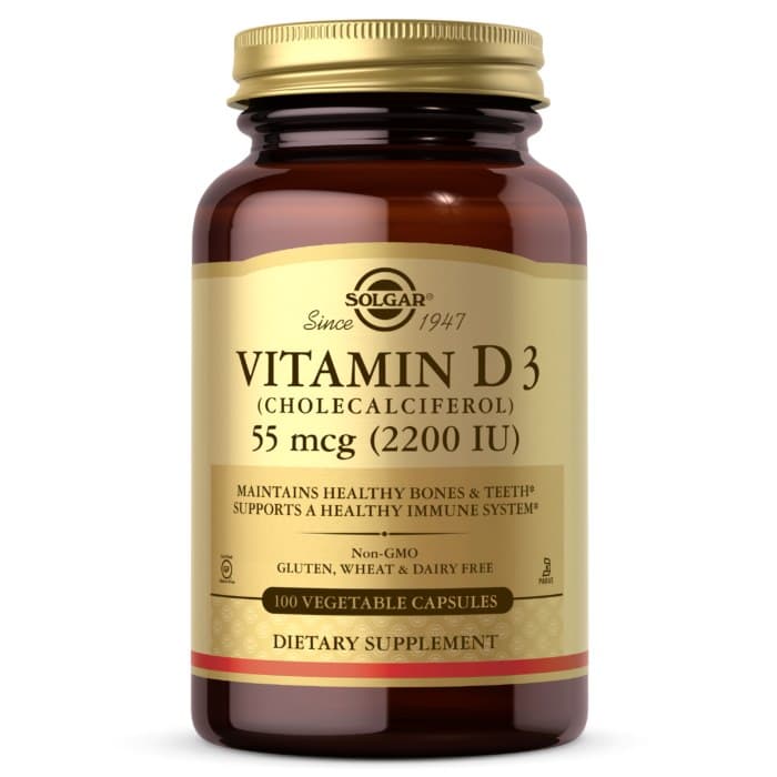 Solgar - Vitamin D3 – Solgar förpackning