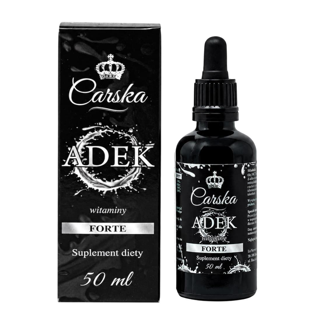 Carska - ADEK Vitamins - 50 ml – Carska förpackning