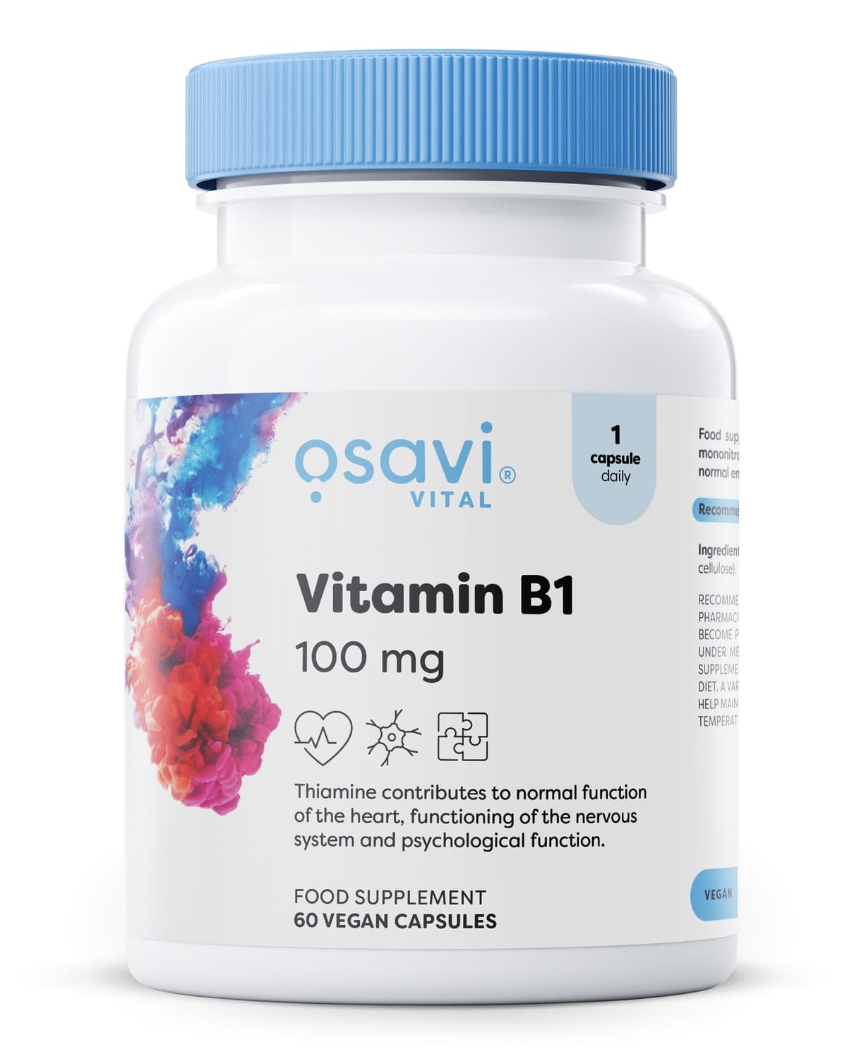 Osavi Nature - Vitamin B1, 100mg - 60 Vcaps
