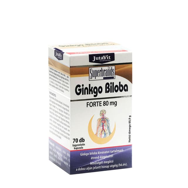 JutaVit - Ginkgo Biloba Forte 80mg Sgels – Jutavit