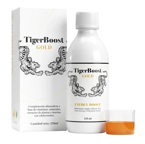 TigerBoost Gold – Energy Boost – TigerBoost förpackning