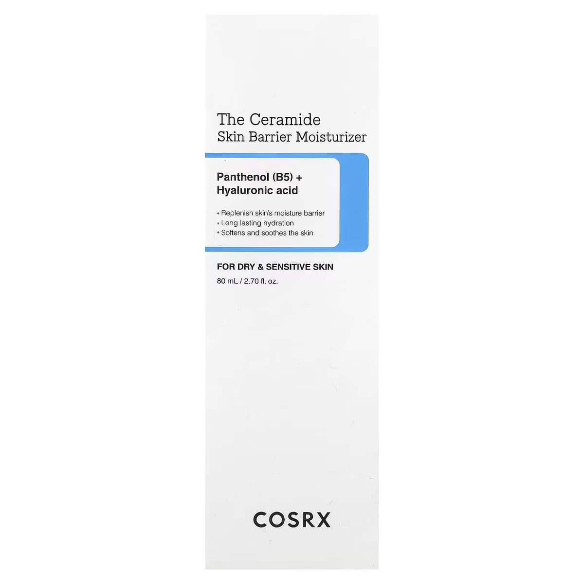 COSRX - The Ceramide Skin Barrier Moisturizer 80 ml