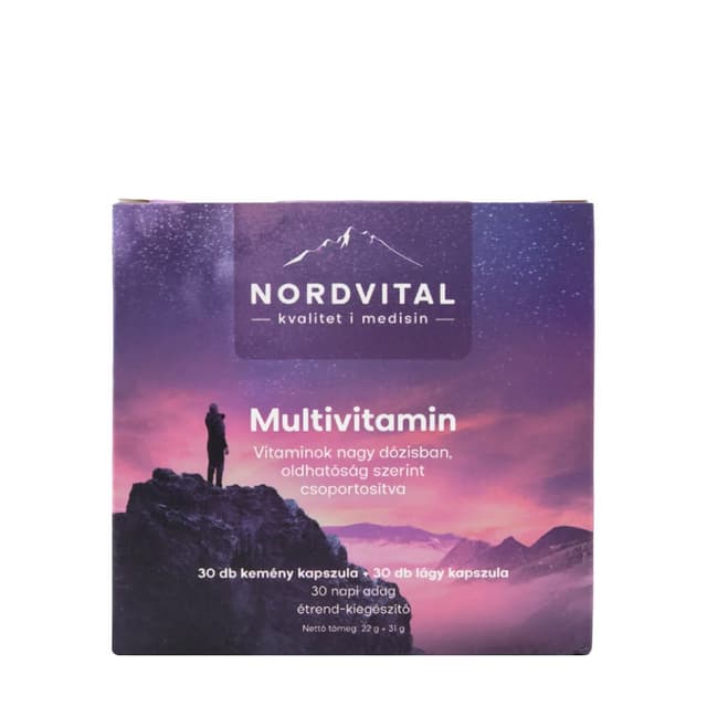 Nordvital Multivitamin - 30+30 capsules – Nordvital
