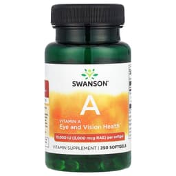Swanson - Vitamin A - 250 Softgels
