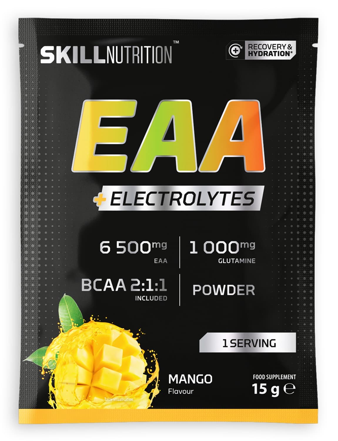 Skill Nutrition - EAA + Electrolytes – Skill Nutrition förpackning