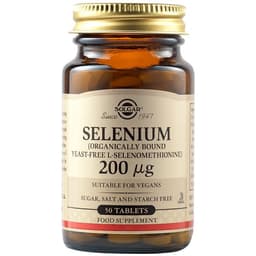 Solgar - Seleeni ilman hiivaa, 200mcg