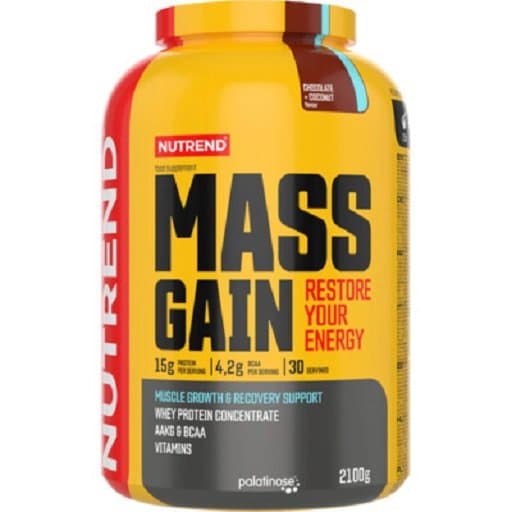 Nutrend - Mass Gain - 2100 g, banan – Nutrend