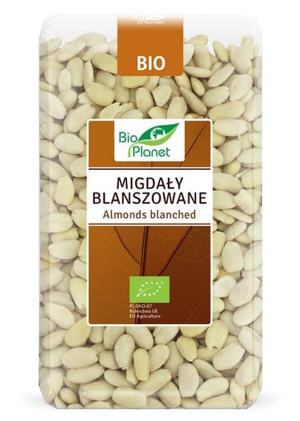 Bio Planet - Almonds Blanched - 1 kg