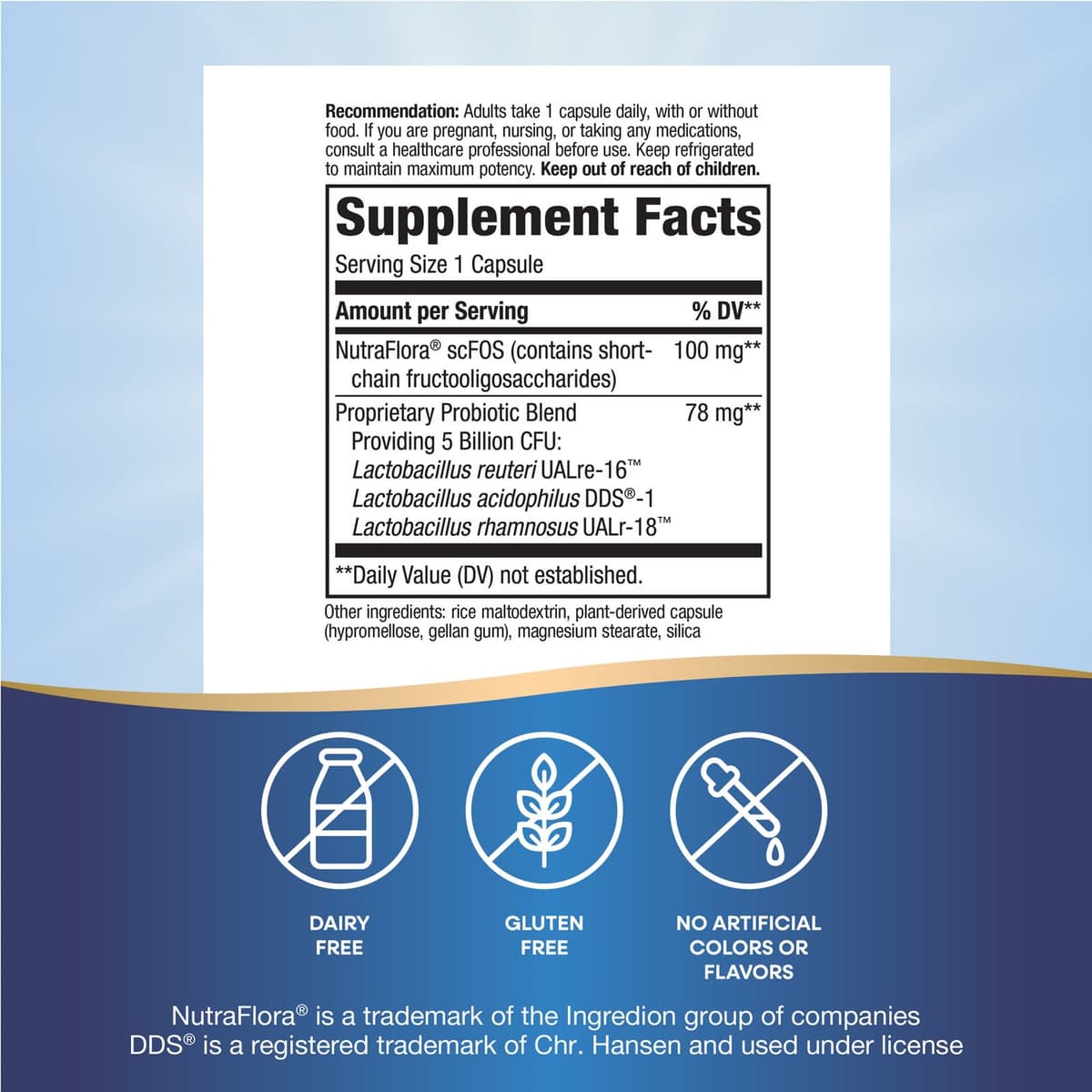 Nature'S Way - Primadophilus Reuteri Probiotic - 30 Capsules
