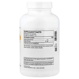 Thorne - Betaine HCL & Pepsin - 300 Caps