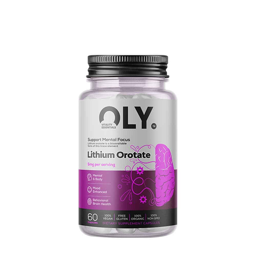 Oly - Litiumorotaatti - 5 mg - 60 kapselia – Oly packaging