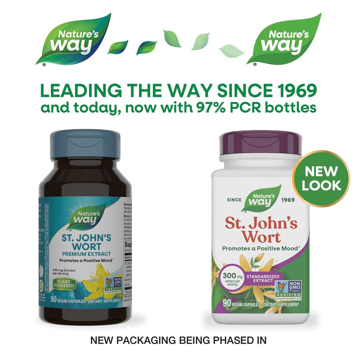 Nature'S Way - St. John'S Wort Premium Extract - 90 Caps