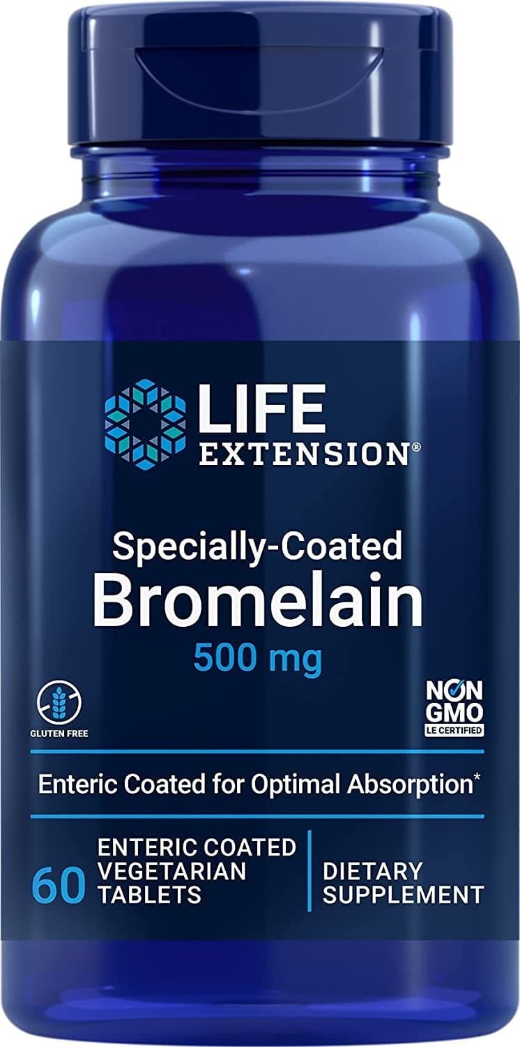 Life Extension - Bromelain - 60 Tabs – Life Extension förpackning