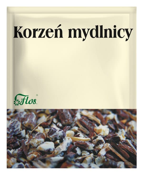 Flos - Soapwort Root - 50g – Flos förpackning