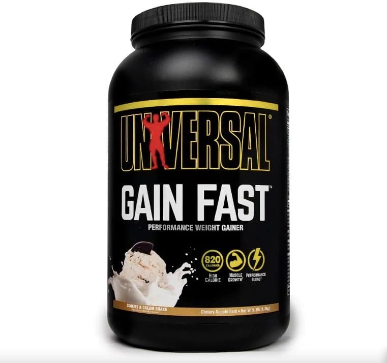 Universal Nutrition - Gain Fast - 5 lbs – Universal Nutrition förpackning