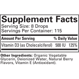 Child Life - D-vitamiini D3 - 1 fl oz