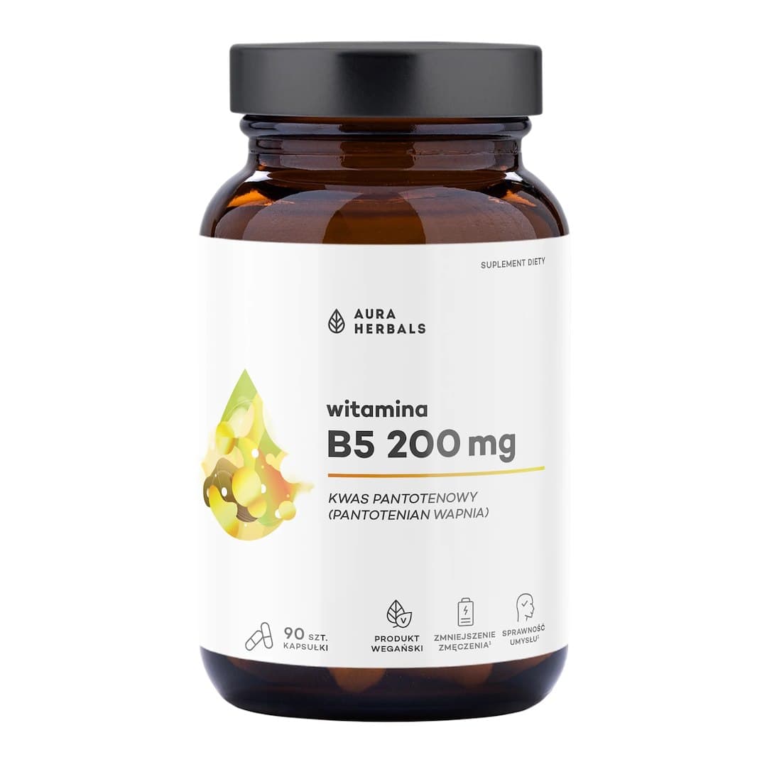Aura Herbals - Vitamin B5 - 90 Caps
