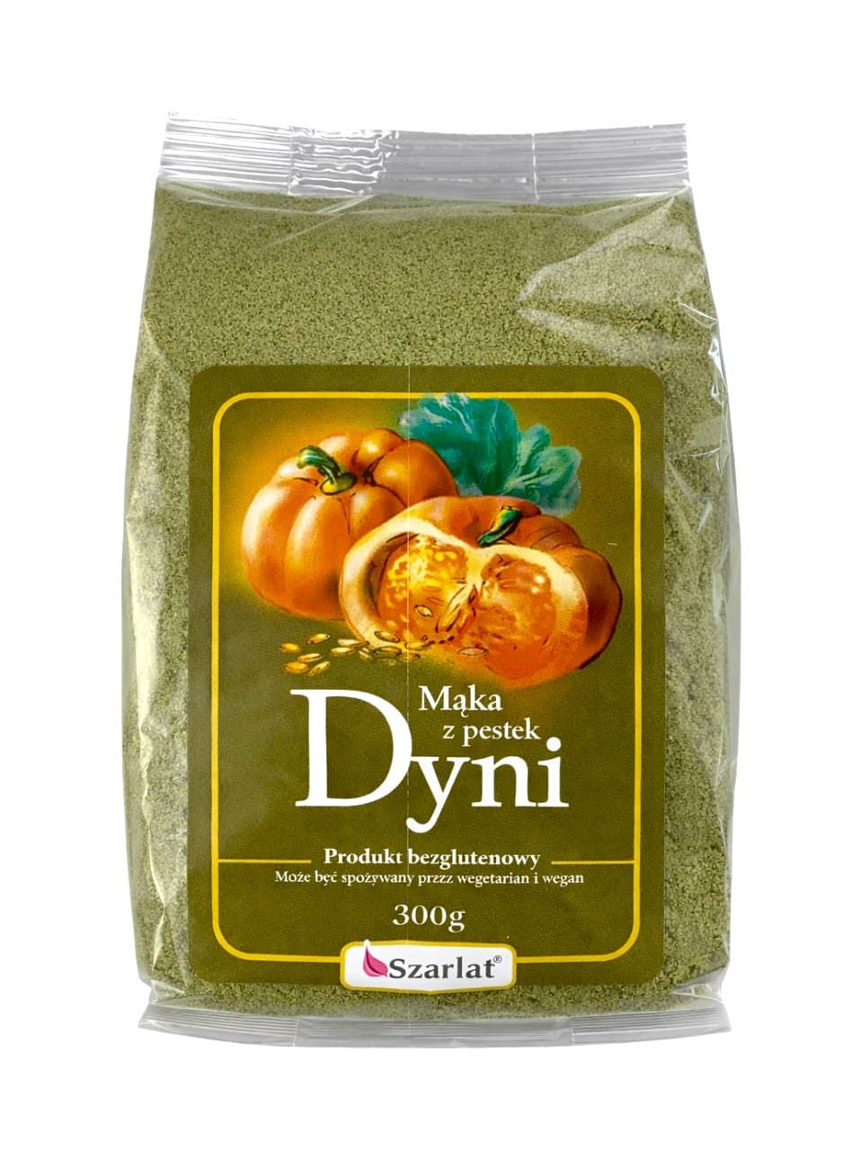 Szarłat - Pumpkin Seed Flour 300g – Szarłat förpackning