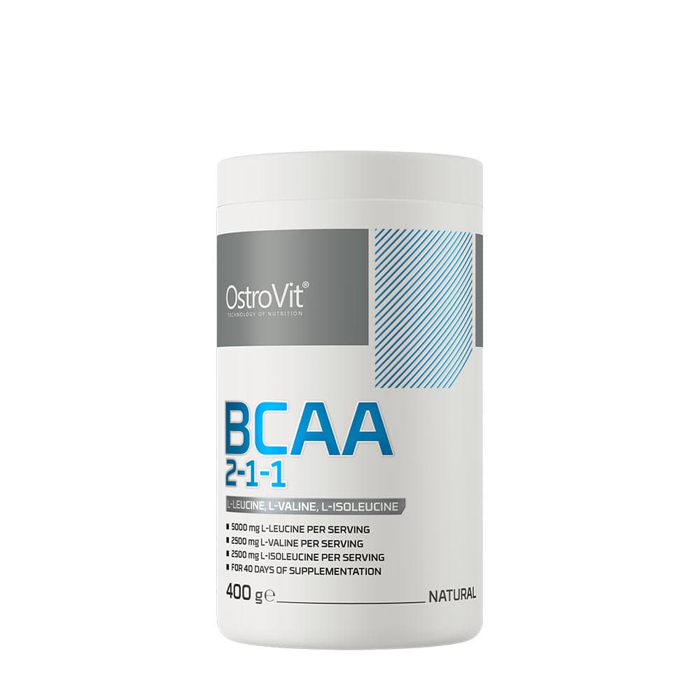 OstroVit - BCAA 2-1-1, Natural - 400g – OstroVit förpackning