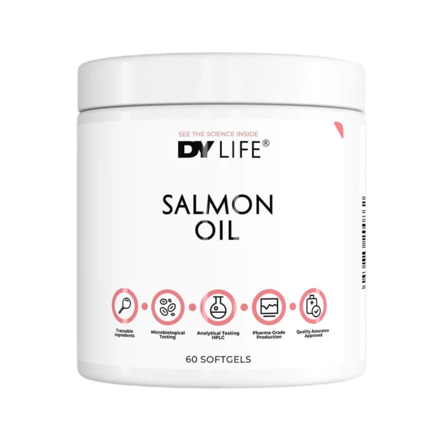 DY LIFE - Salmon Oil - 60 softgels – DY LIFE förpackning
