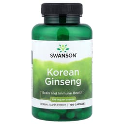 Swanson - Korean Ginseng - 100 Caps