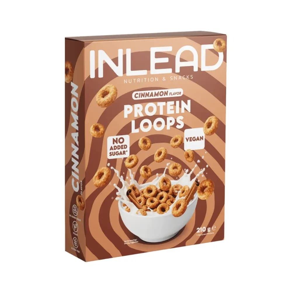 Inlead Protein Loops Cinnamon - 210g
