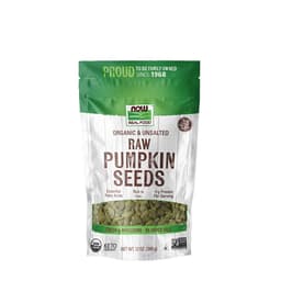 NOW Foods - Organic Raw Pumpkin Seeds - 340g