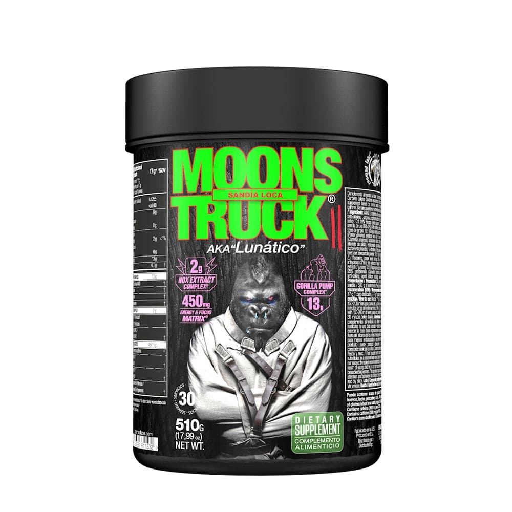 Zoomad Labs - Moons Truck (Moonstruck), Crazy Watermelon - 510g – Zoomad Labs förpackning