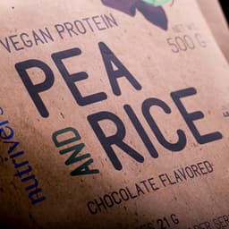 Nutriversum - Vegan Protein Pea and Rice, Hazelnut - 500g