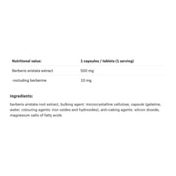 Allnutrition - Berberine - Extract From Indian Barberry - 90 Caps