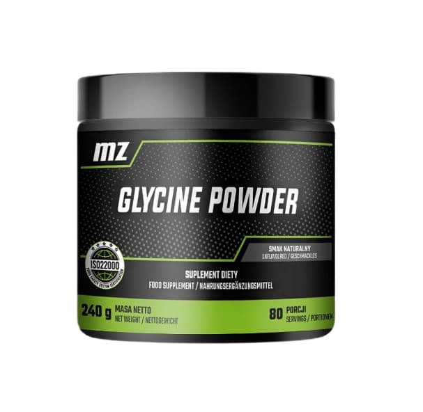 MZ - Glycin - Naturell, 240 g, pulver – förpackning